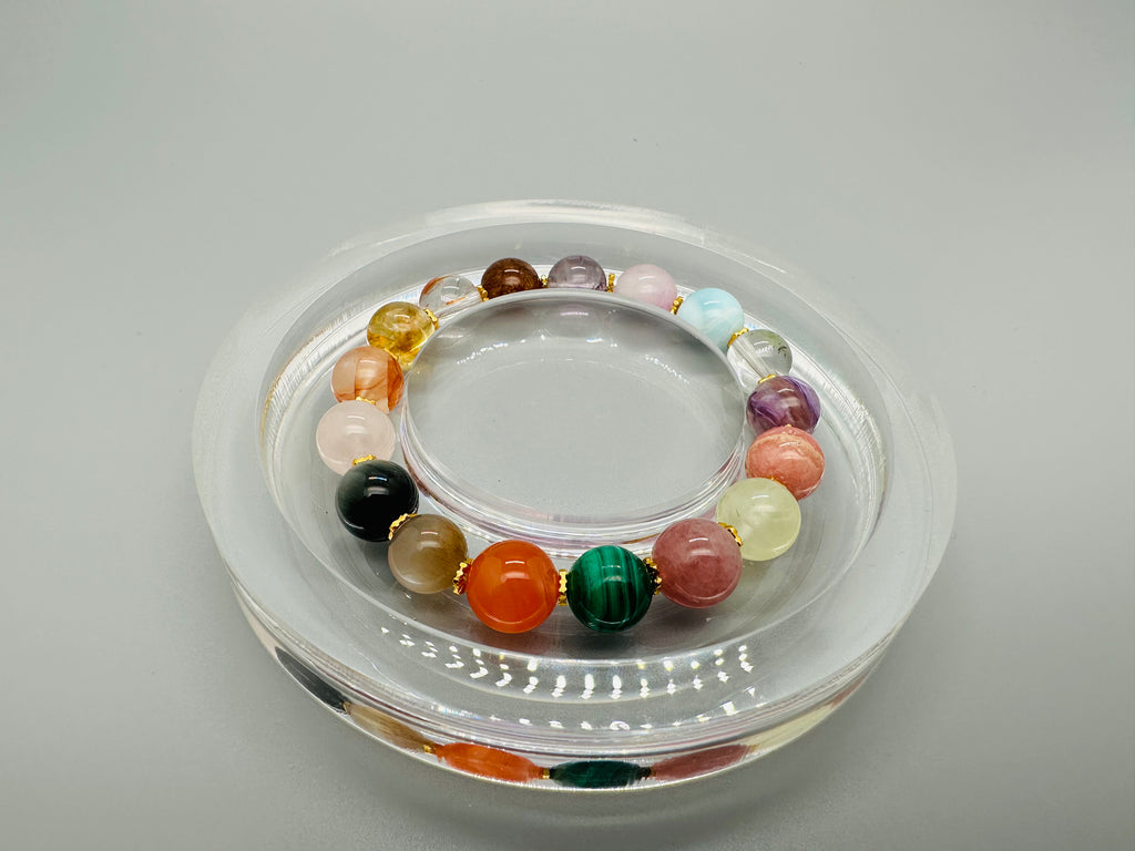 Energie-Armband der Edelsteine – Bunte Harmonie für Körper & Seele