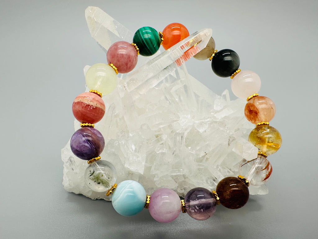 Energie-Armband der Edelsteine – Bunte Harmonie für Körper & Seele