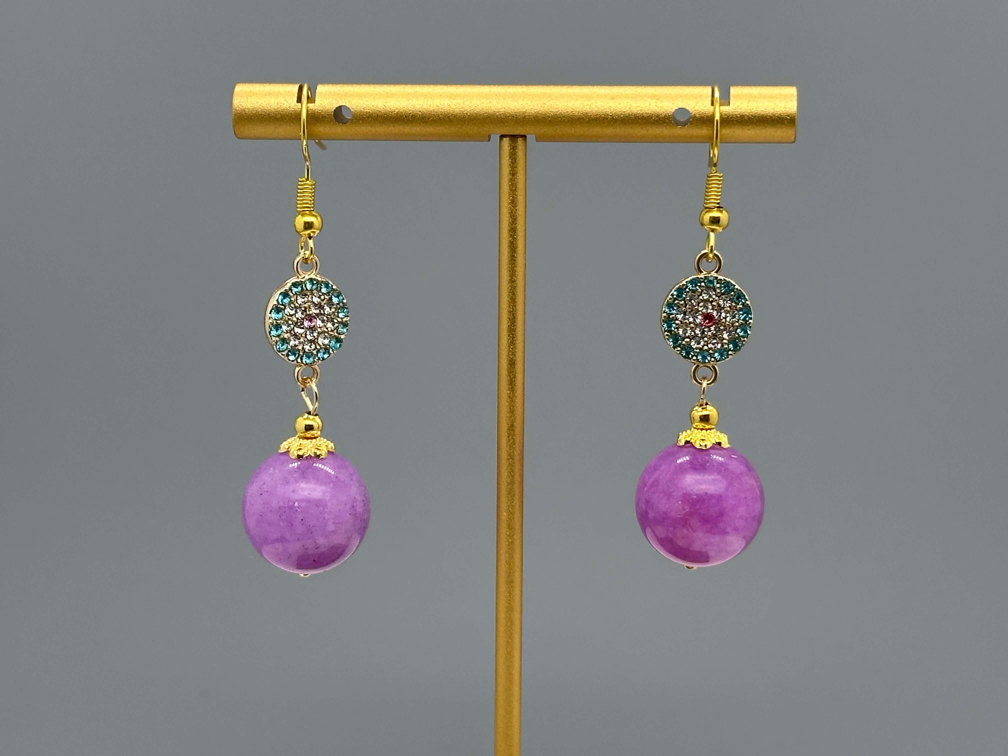 Elegante Amethyst-Ohrringe