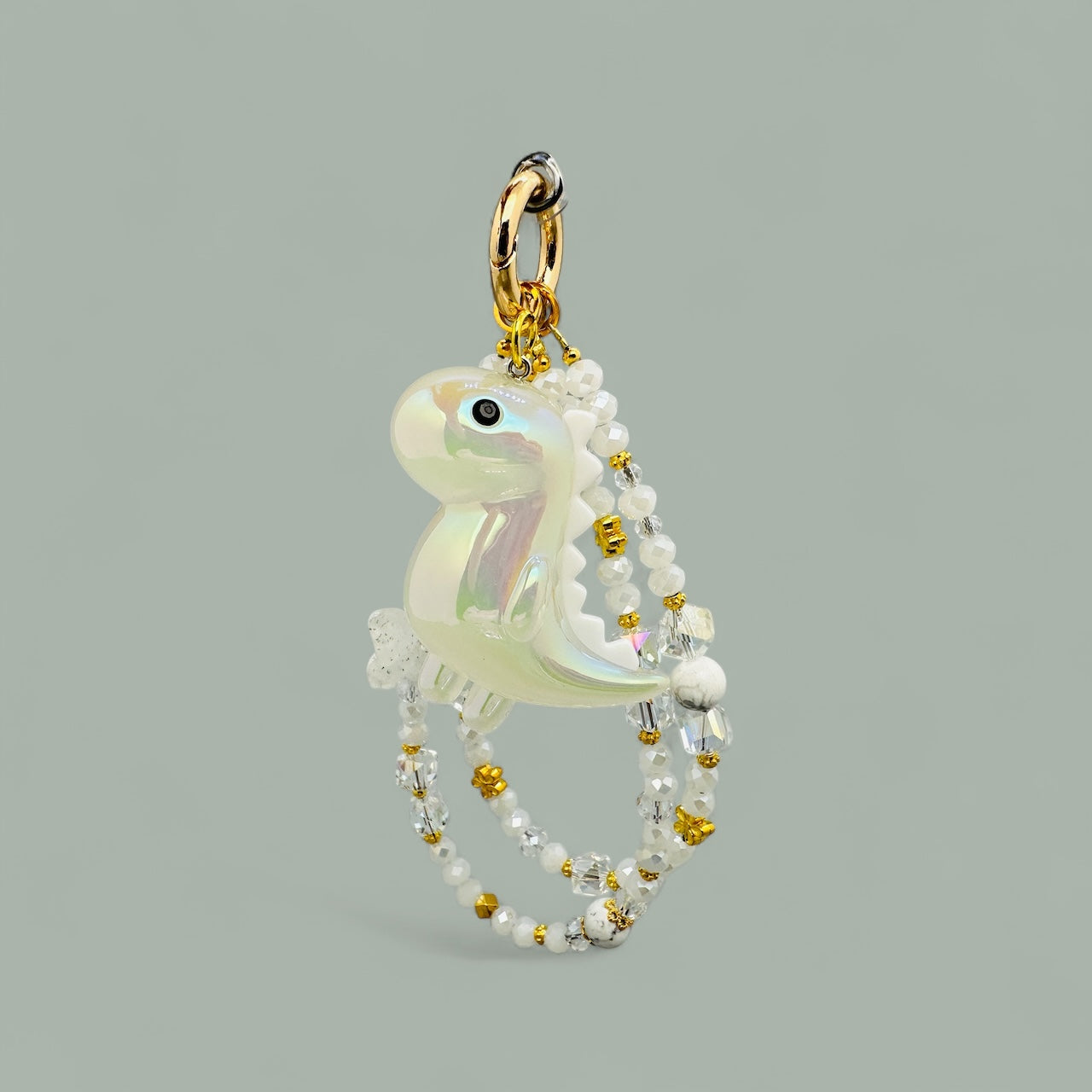 Weißes Dino-Klarer Quarz