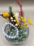 Blauer Chalzedon & Amethyst Armband – Sportlich, Elegant, Mit Spiritueller Bedeutung