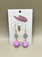 Elegante Amethyst-Ohrringe